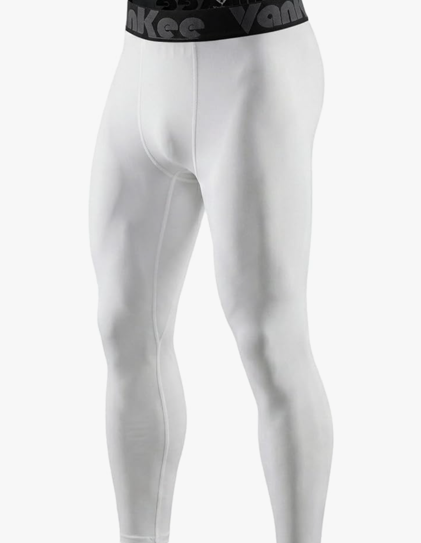 Men's Compression Pants Athletic Sports Leggings Baselayer Workout Tights for Running Yoga Basketball Football S