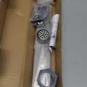 Shower Drain, 2 in 1 Linear Shower Drain 18 Inch(Brushed Nickel), 304 Stainless Steel Shower Floor Drain with Tile Insert Grate,Adjustable Feet,Hair Filter