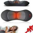 3 in 1 Upadate Rechargeable Electric Lumbar Support Pillow with Adjustable Height for Bed and Chair,Back Massager with Heat,Back Massager for Pain Relief Deep Tissue,Waist Wedge Bolster (Black)missing pieces missing charging cord