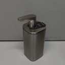 simplehuman 10 oz. Pulse Pump, Liquid Soap Dispenser, Drip Free Hand Soap Pump, Brushed Stainless Steel