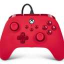 PowerA Advantage Wired Controller for Xbox Series X|S - Red, Xbox Controller with Detachable 10ft USB-C Cable, Mappable Buttons, Trigger Locks and Rumble Motors, Officially Licensed for Xbox