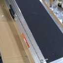 VNN Portable Wheelchair Ramp 8FT, Seamless Non-Slip Aluminum Ramps for Wheelchairs for Home, Handicap Wheelchair Ramps for Home Steps, Aluminum Loading Dock Plates
