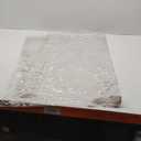 Waterproof Clear Table Cover Protector, Vinyl Rectangle Tablecloth with Lace Pattern Oil Spill Proof Wipe Clean Plastic Tablecloths for Dining Tables (French Lace, 55 x 84 Inches)