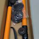 Cabinet Jack for Installing Cabinet Support Rod 3rd Hand Support System Adjustable Support Pole,Extend from 19.29 inch to 43.30 inch,Orange 2 Pack