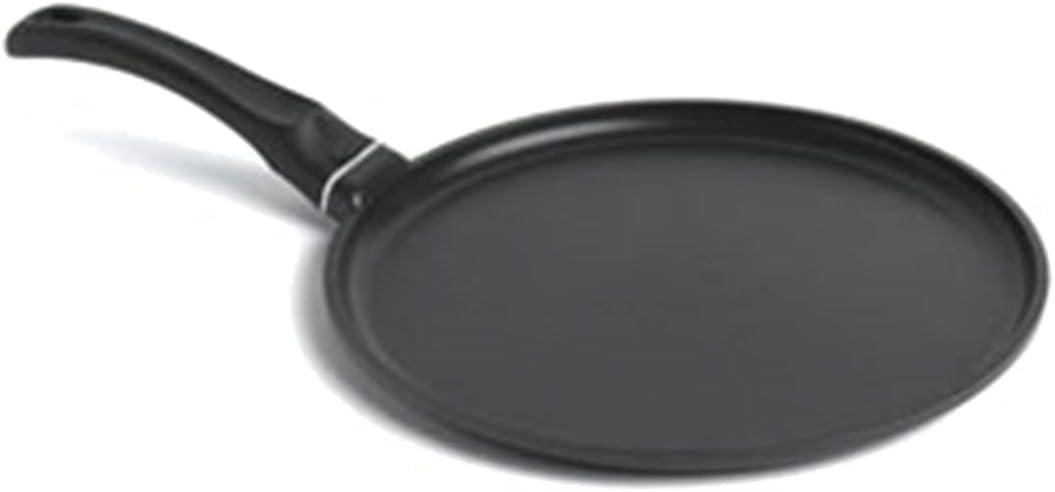 Starfrit 10" (26cm) Non-Stick Multi Pan - Tawa - Durable Aluminum body - Oven Safe - PFOA Free - Easy to Clean - Black (Medium)