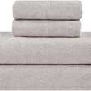 Flannel Sheets Queen Size Rich Cotton -High GSM Flannel Bed Sheet Deep Pockets - Warm & Cozy Flannel Sheet Set for All Seasons (Paloma)