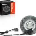 A-Premium Electronic Radiator Cooling Fan Clutch Compatible with Dodge Ram 2500 3500 2004-2009, Ram 4500 5500 2008 2009 2010, 5.9L 6.7L Turbo Diesel, Replace# 55056990AA, 55056990AB