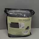 XINEAGE Water Resistant Recliner Cover, Nonslip Recliner Chair Covers for Reclining Chair with Pockets, Quilted Thick Recliner Slipcovers for Pets and Kids (Recliner Chair, Dark Gray)