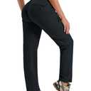 MoFiz Women's Hiking Cargo Pants Lightweight Quick Dry UPF 50 Water Resistant Fishing Camping Travel Pant with 5 Pockets Black XS