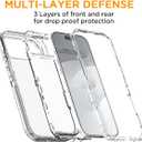 AICase for iPhone Air Case Clear 3 in 1 Heavy Duty Drop Protection Full Body Rugged Shockproof/Dust Proof 3-Layer Military Protective Tough Durable Cover for iPhone Air 6.5"_3