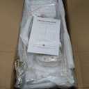 FookChak Gold Chandelier, 8 Light Chandelier Dining Room Light Fixture Over Table Modern Candle Chandelier 44in Metal Chandeliers Lighting for Living Room Foyer Master Bedroom Bathtub