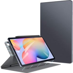 ZtotopCases for Galaxy Tab S6 Lite Case 10.4 Inch 2024/2022/2020, Strong Magnetic Case with Auto Sleep/Wake & Pen Holder, Slim PU Lightweight Stand Cover for Samsung Galaxy Tablet S6 Lite, Gray