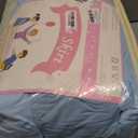 6 Packs Baby Blue Table Clothes for 6 Foot Rectangle Tables, One-Piece Wrinkle Resistant Stretch Spandex Table Covers with Skirt for Event Banquet Wedding Birthday Party