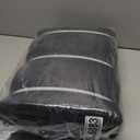 UPGRADE Privacy Screen 6' x 50' Fence Commercial Shade Cover with Brass Grommets Heavy Duty Perfect for Outdoor Back Yard, Black, Customizable