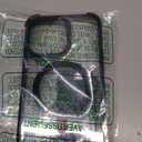 Magnetic Crossbody Lanyard Case for iPhone 13/14, Ultra Clear Case Compatible with MagSafe Shockproof with Strap Adjustable Neck Cord Necklace Cover for iPhone 13/14-Black