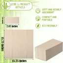 WILLBOND 500 Count Disposable Paper Napkins Bulk Bamboo Paper Towels