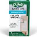 3 x Curad - CUR5003V1 Truly Ouchless Silicone Bandage