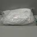 River Dream No Hook Slub Textured Shower Curtain with Snap-in PEVA Liner Set - 71" x 74"(72"), Hotel Style with See Through Top Window, Fabric Outer Curtain & Waterproof Inner Liner, White, 71x74