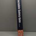 Retractable Safety Baby Gate or Mesh Dog Gate, Durable Portable Mesh Retractable Gate, Easy to Use for Stairs, Doorways, Hallways, Indoor, Outdoor, 33.5" Tall, Up to 45" Wide, White