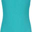 Roxy Girls' One-piece Swimsuit with UPF 50+ Sun Protection, Quick Drying Bathing Suit (Teal, S)