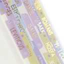 Premium Bible Tabs for Women, Men & Kids, Gold Foil Catholic Tabs (Bloom) | Laminated & Elegant Embossed Lettering, Lightweight & Easy to Read Bible Chapter Index Tabs, Double-Sided Labels, Ideal Gift