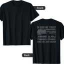 in God We Trust Guns are Just A Backup - Funny Gun - ON Back T-Shirt (Blue, XXL)