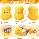 Gemscream 20 Pcs Chicken Stress Balls for Adults Funny Inspirational Stress Relief Squeezable Mini Balls Motivational Funny Thank You Gifts for Coworker Employee Teacher Appreciation