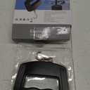 Flexzion Digital Luggage Scale, Baggage Weight Scale, 110 Lb (50 Kg) with 10g Deviation, Portable Handheld Suitcase Weight Scale with Hook for Travel, Fish Weighing, Black