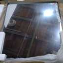 LOAAO 40X36 Inch Black Metal Framed Bathroom Mirror for Wall, Matte Black Bathroom Vanity Mirror Farmhouse, Anti-Rust, Tempered Glass, Hangs Horizontally or Vertically