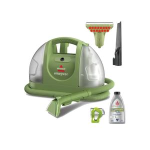 BISSELL Little Green Multi-Purpose Portable Carpet and Upholstery Cleaner, Car and Auto Detailer, with Exclusive Specialty Tools, Green, 1400B