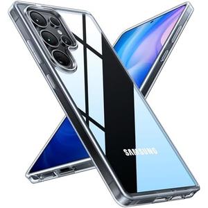 TORRAS Shockproof for Samsung Galaxy S25 Ultra Case, [Non-Yellowing] [12FT Military-Grade Protection] Transparent Slim Case for Samsung S25 Ultra Case, Diamond Clear, Hard, 6.9'' Guardian Series