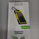 ZGear Solar Power Bank Phone or Tablet Charger