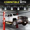 Auto Lift Adapter, Car Lift Truck Adapter Compatible with KATOOL Two Post Lift Vehicle Adapter