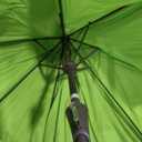 MEWAY 9ft Patio Umbrella Outdoor Table Umbrellas with Push Button Tilt and Crank, Market Umbrella 8 Sturdy Ribs for Deck, Garden, Pool and Backyard, Apple Green