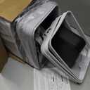 FRESHLIX 3 Pack Bathroom Trash Can 2.6 Gallon Small Touchless Automatic Motion Sensor Trash Cans Slim Waterproof Garbage Bin with Lid for Kitchen, Office, Bedroom Black White Grey