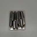 Coitak 6 PCS BBQ Smoker Weld on Bullet Hinges Carbon Steel Weldable Barrel Hinges Heavy Duty for Swing Door Trailer Ramp, 4 Inch