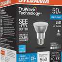 Sylvania LED TruWave Natural Series PAR20 Light Bulb, 50W Equivalent, Efficient 6W, Medium Base, Dimmable, 5000K, Daylight - 1 Pack (40921)