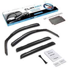 Flexible Side Window Deflectors by In-Channel