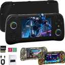 G28 Retro Handheld Game Console - 30, 000+ Preloaded Retro Games, 4.3" IPS Screen, 64GB Expandable, Plug and Play Portable Gaming Console with OTG, 2000mAh Battery (Black)