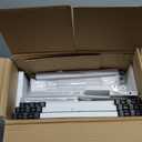 Nightstand Bedside Table Hidden Drawer - Night Stand with Charging Station and Sliding Top Storage, Bed Side Table with 2 Fabric Drawers, Modern Nightstand for Bedroom Dorm Living Room, White