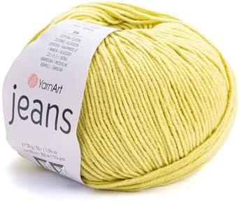 Yarnart Jeans Yarn, Amigurumi Cotton Yarn, Knitting Yarn, amigurumi Cotton Yarn (29), Set of 2