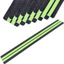 ONTWIE Anti Slip Traction Treads with Glow in Dark Stripe (15Pack, 2x24in) | Outdoor Non Skid Tape, Best Grip Tape Grit Non Slip, High Traction Friction Abrasive Adhesive for Stairs Step