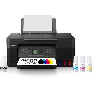 Canon MegaTank G3270 All-in-One Wireless Inkjet Printer, Home Use, Print, Scan and Copy (Black)