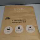 Queen Pillow Cases Set of 2 - Ultra Soft Hotel Quality Pillowcase Covers - Comfy, Cozy & Wrinkle Free - Shrinkage, Stain and Fade Resistant - Machine Washable Pillow Protectors - 2 Piece Set - Cream