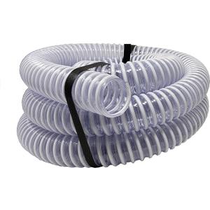 Sealproof 1.5" Pool Filter Pump Connection Hose for Above Ground Pools, 12 FT x 1-1/2 Inch Premium Quality Kinkproof PVC, Made in USA | Cut to Desired Length