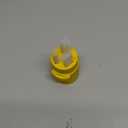 NEMA 10-50P to 14-50R Adapter, HDWS 50Amp 3 Prong Male Plug to 4 Prong Female Receptacle Adapter, for RV EV Charger, Yellow