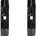 33 inch High Lift Blade for Cub Cadet MTD 742-04154 942-04154 742-04154A 942-04154A CC760 CC760ES CC800 Walk Behind Mowers with 33" Mower Decks TBWC33XP 12A-764M799 12A-764M099 12A-764R299, Black