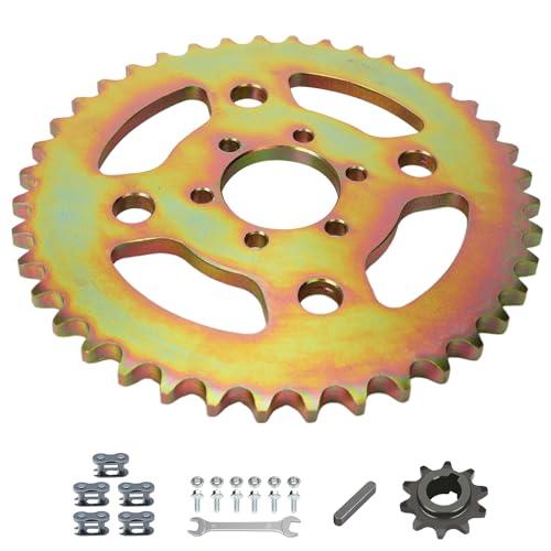 CILOYU High Speed 420 Rear Sprocket 40 Tooth Replacement for Mini Bike Coleman CT100U CC100X Baja Doodle Bug DB30 RB100 B100 Monster Mega Moto 80cc 105cc Motovox MBX10 MBX11 Minibike Parts (37mm Bore)
