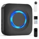 WIFI Wireless Doorbell Chime Compatible with Ring, Nest, Blink Video Doorbells, Smart Indoor Doorbell Receiver with 5 Adjustable Volume, LED Flash Alert, 58 Melodies for Home Security (1 Pack)