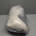 Bedsure Dog Beds for Small Dogs - Round Cat Beds for Indoor Cats, Washable Pet Bed for Puppy and Kitten with Slip-Resistant Bottom, 25 Inches, White (Angelic Ivory)